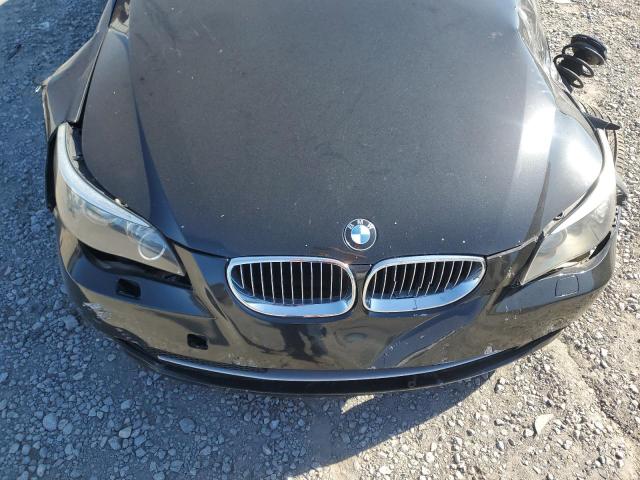 WBANU53558CT16077 - 2008 BMW 528 I BLACK photo 11