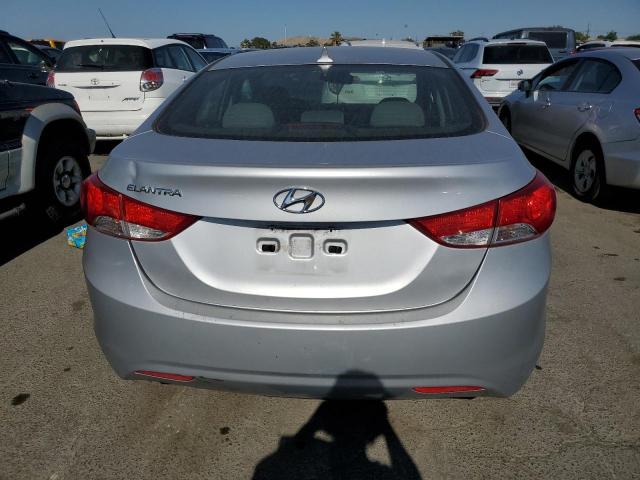 5NPDH4AE7DH158887 - 2013 HYUNDAI ELANTRA GLS SILVER photo 6