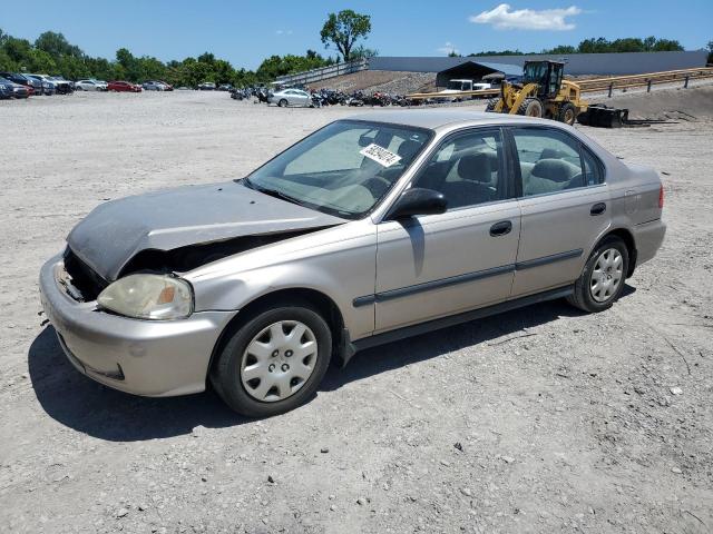 1HGEJ6671YL034390 - 2000 HONDA CIVIC LX TAN photo 1