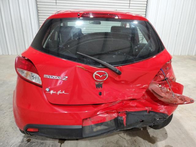 JM1DE1KY5D0166662 - 2013 MAZDA MAZDA2 RED photo 6