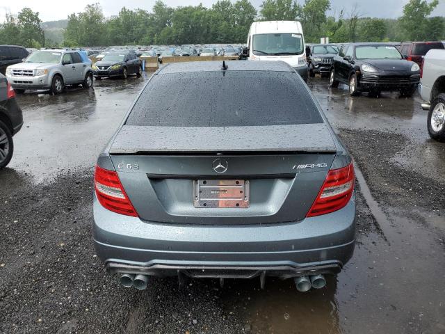 WDDGF7HB4CA682302 - 2012 MERCEDES-BENZ C 63 AMG GRAY photo 6