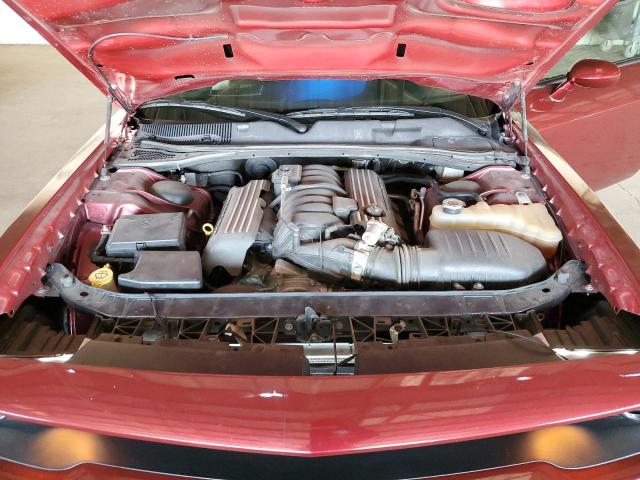 2C3CDZFJ6MH517752 - 2021 DODGE CHALLENGER R/T SCAT PACK BURGUNDY photo 11