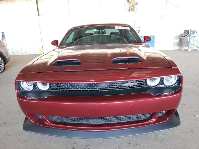2C3CDZFJ6MH517752 - 2021 DODGE CHALLENGER R/T SCAT PACK BURGUNDY photo 5