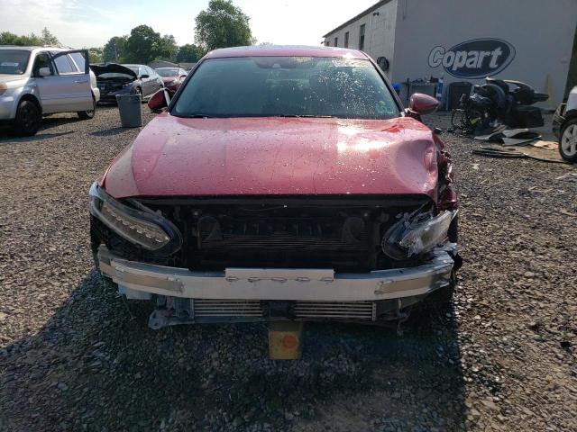 1HGCV1F92JA106277 - 2018 HONDA ACCORD TOURING RED photo 5