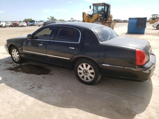 1LNHM82W63Y603222 - 2003 LINCOLN TOWN CAR SIGNATURE BLACK photo 2