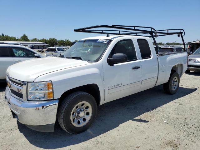 1GCRCSEA7DZ314449 - 2013 CHEVROLET SILVERADO C1500 LT WHITE photo 1