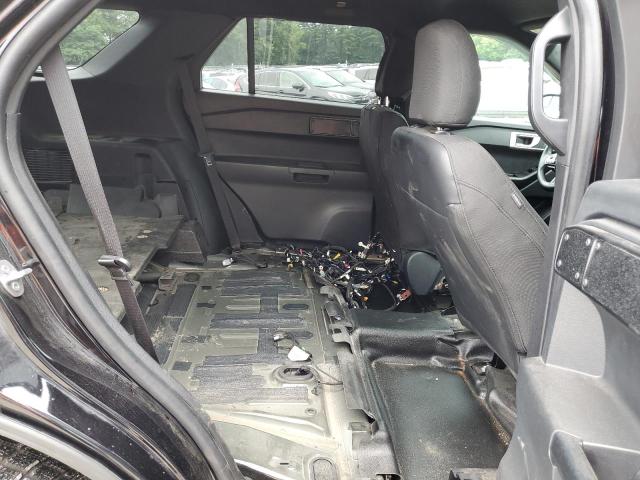 1FM5K8AW5MNA00940 - 2021 FORD EXPLORER POLICE INTERCEPTOR შავი ფოტო 11