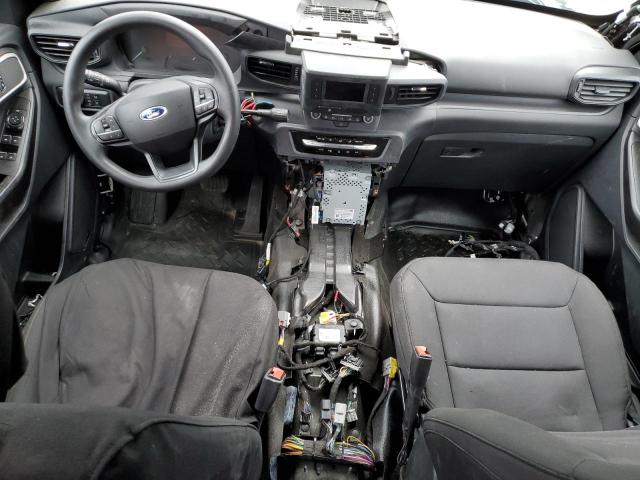 1FM5K8AW5MNA00940 - 2021 FORD EXPLORER POLICE INTERCEPTOR შავი ფოტო 8