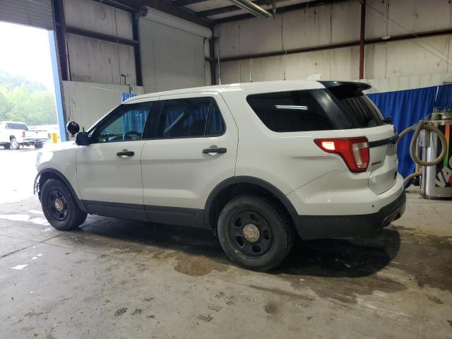 1FM5K8AR2GGA20386 - 2016 FORD EXPLORER POLICE INTERCEPTOR თეთრი ფოტო 2