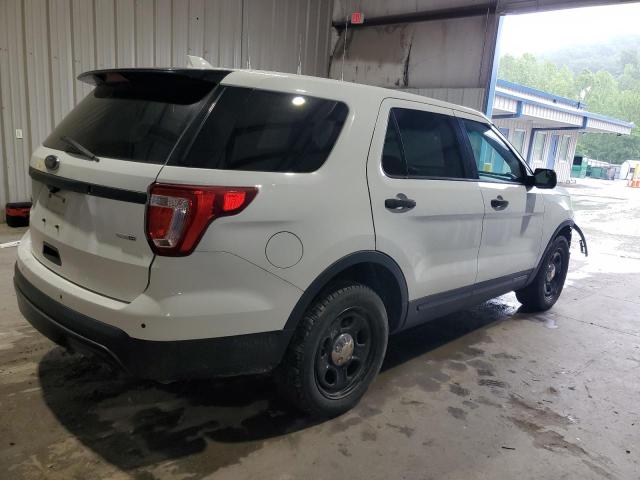 1FM5K8AR2GGA20386 - 2016 FORD EXPLORER POLICE INTERCEPTOR თეთრი ფოტო 3