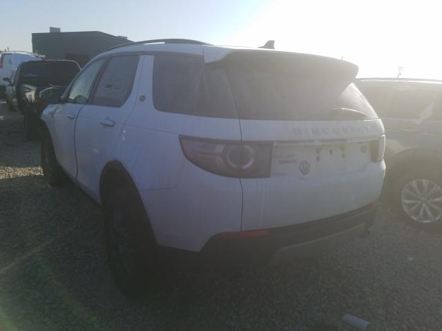 SALCT2BG9GH547525 - 2016 LAND ROVER DISCOVERY HSE LUXURY WHITE photo 3