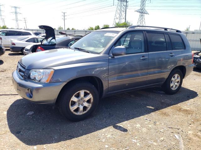 JTEGF21AX20043727 - 2002 TOYOTA HIGHLANDER LIMITED BLUE photo 1