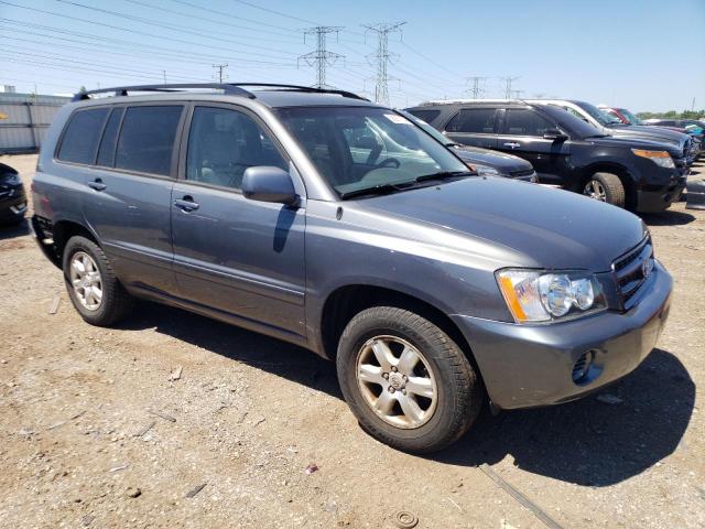 JTEGF21AX20043727 - 2002 TOYOTA HIGHLANDER LIMITED BLUE photo 4