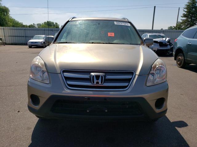 JHLRD78965C024738 - 2005 HONDA CR-V SE TAN photo 5