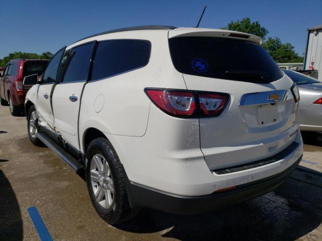 1GNKRHKD5EJ164642 - 2014 CHEVROLET TRAVERSE LT WHITE photo 2