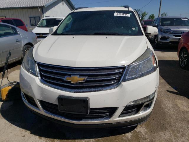 1GNKRHKD5EJ164642 - 2014 CHEVROLET TRAVERSE LT WHITE photo 5