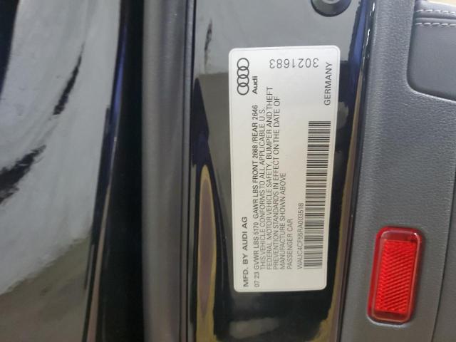 WAUC4CF55RA003518 - 2024 AUDI S5 PREMIUM PLUS BLACK photo 13