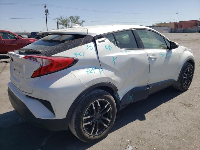 JTNKHMBXXM1095391 - 2021 TOYOTA C-HR XLE WHITE photo 3