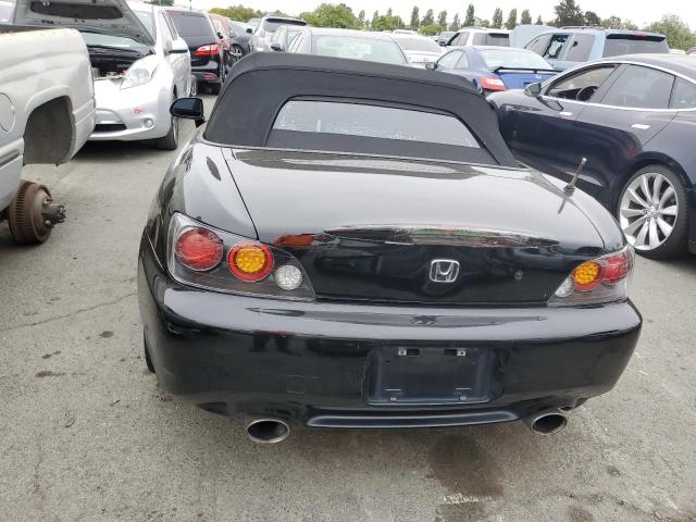 JHMAP21436S002477 - 2006 HONDA S2000 BLACK photo 6