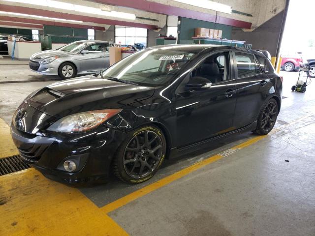 JM1BL1L32D1717088 - 2013 MAZDA SPEED 3 Қара фото 1