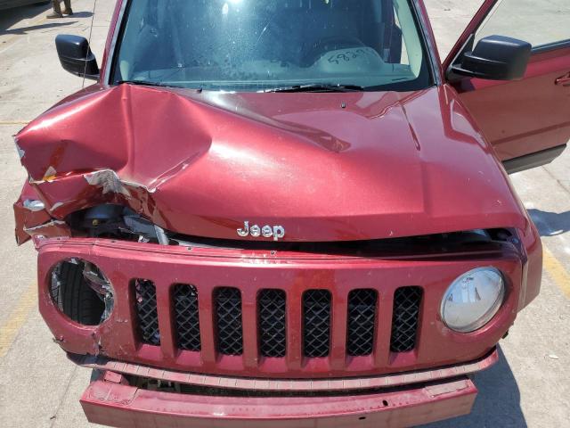 1C4NJRFB5GD557702 - 2016 JEEP PATRIOT LATITUDE BURGUNDY photo 11