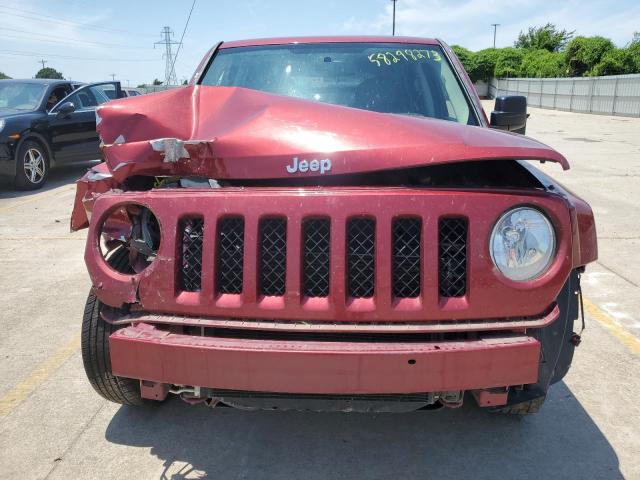 1C4NJRFB5GD557702 - 2016 JEEP PATRIOT LATITUDE BURGUNDY photo 5