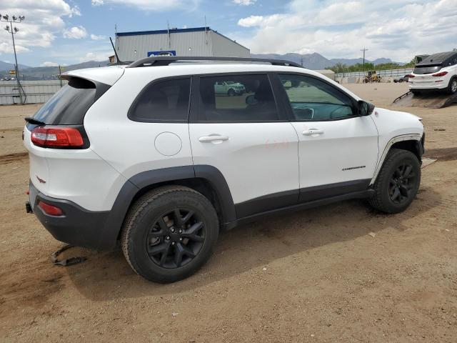 1C4PJMBX0JD505737 - 2018 JEEP CHEROKEE TRAILHAWK WHITE photo 3