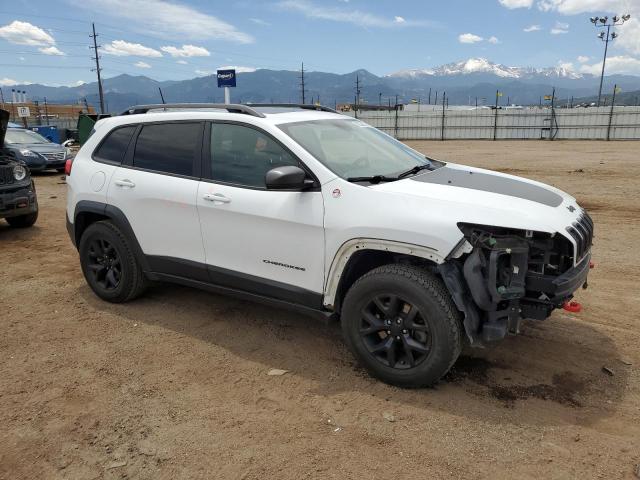 1C4PJMBX0JD505737 - 2018 JEEP CHEROKEE TRAILHAWK WHITE photo 4