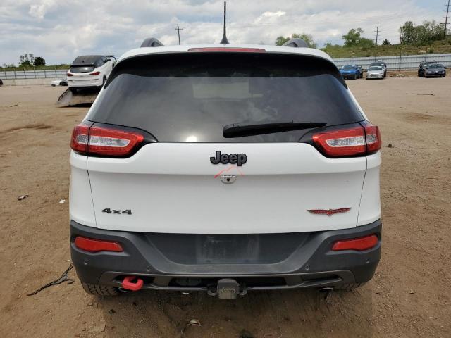 1C4PJMBX0JD505737 - 2018 JEEP CHEROKEE TRAILHAWK WHITE photo 6