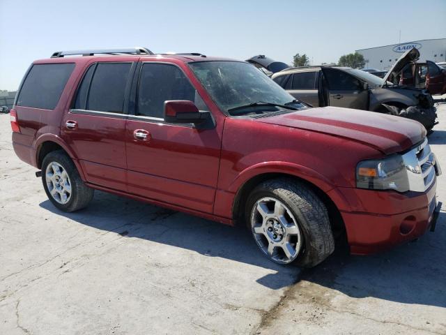 1FMJU2A56EEF21146 - 2014 FORD EXPEDITION LIMITED RED photo 4