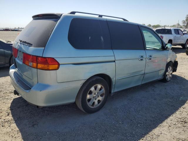 5FNRL18603B069581 - 2003 HONDA ODYSSEY EX BLUE photo 3