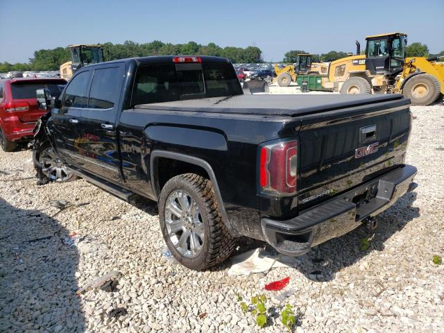 3GTU2PEJ9JG139515 - 2018 GMC SIERRA K1500 DENALI BLACK photo 2