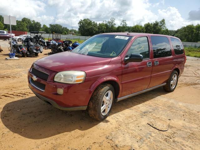 1GNDV03L55D195142 - 2005 CHEVROLET UPLANDER BURGUNDY photo 1