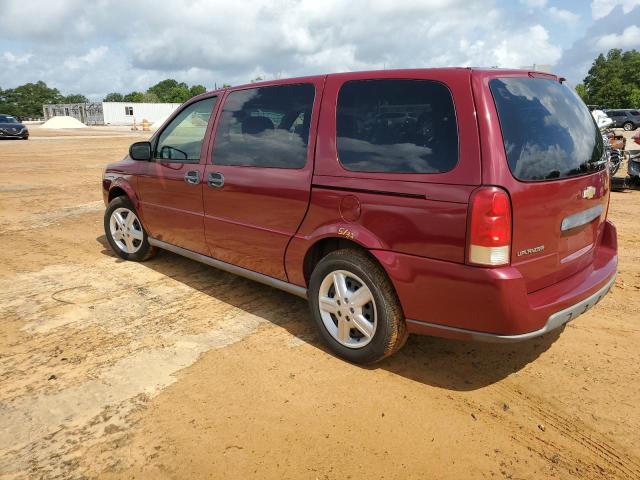 1GNDV03L55D195142 - 2005 CHEVROLET UPLANDER BURGUNDY photo 2