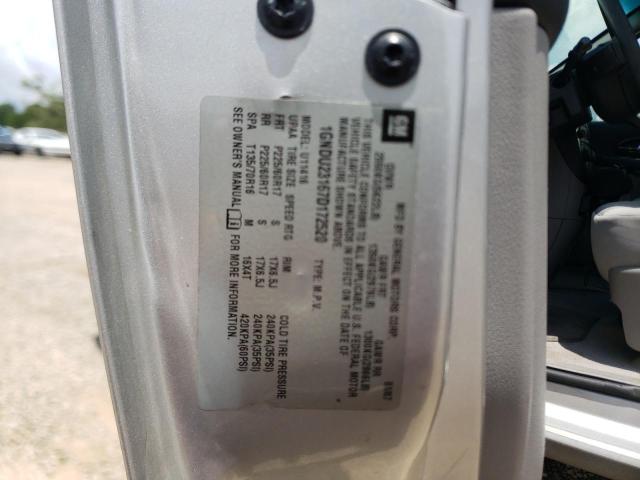 1GNDU23167D172520 - 2007 CHEVROLET UPLANDER LS 银色 照片 13