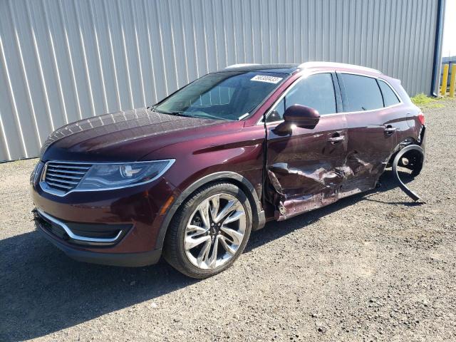 2LMPJ6LR1HBL10032 - 2017 LINCOLN MKX RESERVE Բորդո լուսանկար 1