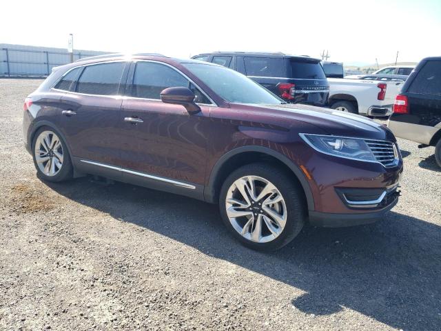 2LMPJ6LR1HBL10032 - 2017 LINCOLN MKX RESERVE BURGUNDY photo 4