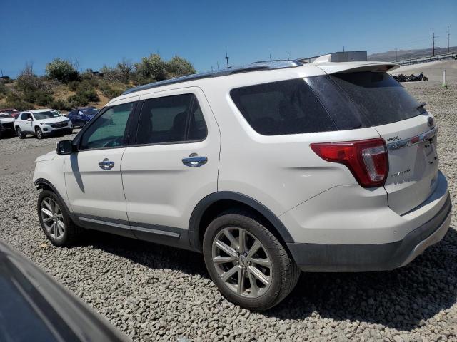 1FM5K8F89GGB98666 - 2016 FORD EXPLORER LIMITED WHITE photo 2