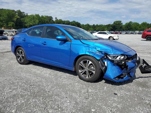 3N1AB8CV8PY275896 - 2023 NISSAN SENTRA SV BLUE photo 4