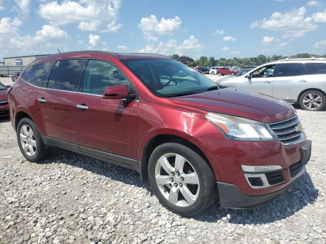 1GNKVGKD8HJ331991 - 2017 CHEVROLET TRAVERSE LT MAROON photo 4