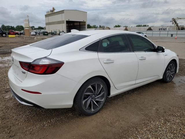 19XZE4F98KE001476 - 2019 HONDA INSIGHT TOURING WHITE photo 3