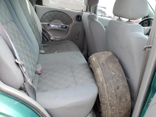 KL1TD62694B247587 - 2004 CHEVROLET AVEO TEAL photo 10