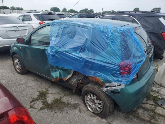 KL1TD62694B247587 - 2004 CHEVROLET AVEO TEAL photo 2