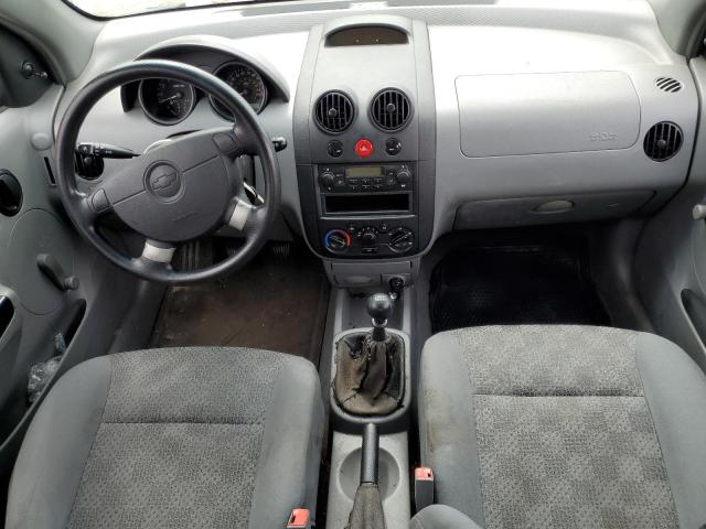 KL1TD62694B247587 - 2004 CHEVROLET AVEO TEAL photo 8