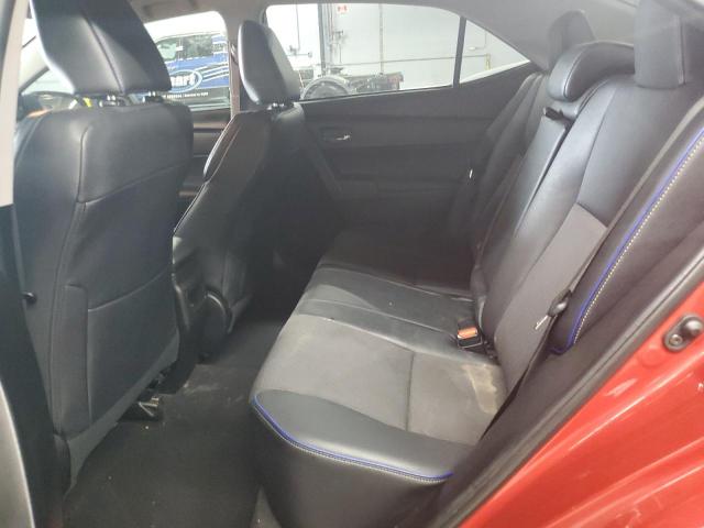 5YFBURHE1KP921685 - 2019 TOYOTA COROLLA L RED photo 10