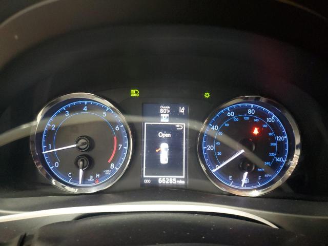 5YFBURHE1KP921685 - 2019 TOYOTA COROLLA L RED photo 9