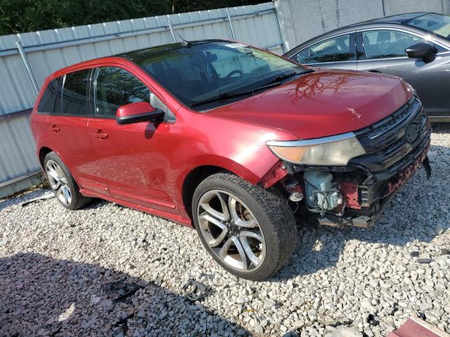 2FMDK4AK3BBB35814 - 2011 FORD EDGE SPORT RED photo 4