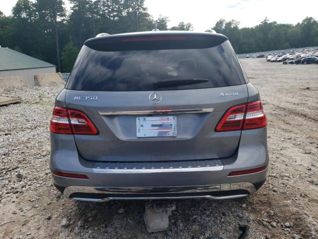 4JGDA5HB6EA287732 - 2014 MERCEDES-BENZ ML 350 4MATIC GRAY photo 6