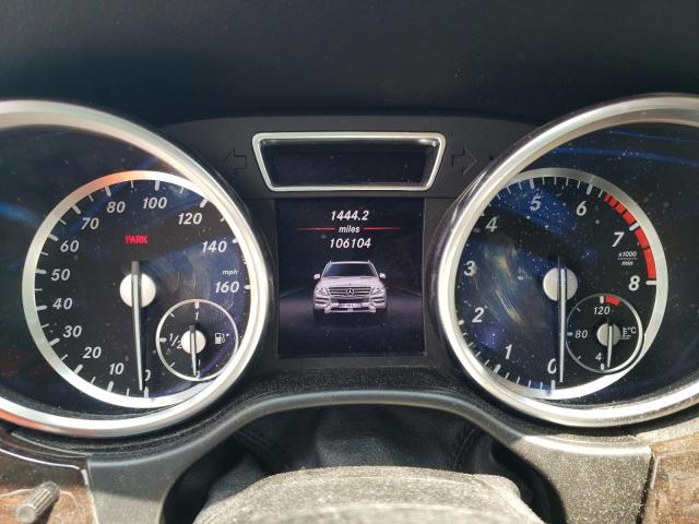 4JGDA5HB6EA287732 - 2014 MERCEDES-BENZ ML 350 4MATIC GRAY photo 9