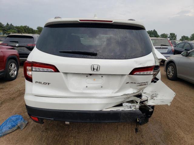 5FNYF6H73NB062264 - 2022 HONDA PILOT BLACK WHITE photo 6